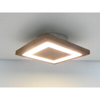thumb-Deckenleuchte Holz Akazie LED  30 x 30 cm  Sonderpreis Auslaufmodell-2