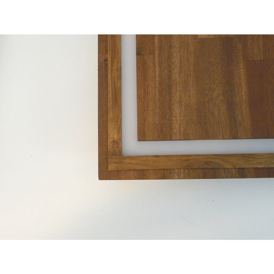 Deckenleuchte Holz Akazie LED  30 x 30 cm  Sonderpreis Auslaufmodell-9