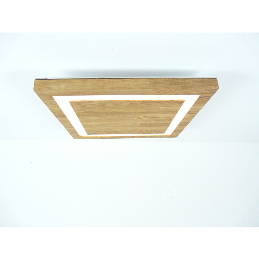 Deckenleuchte Holz Buche 40 x 40 cm   mit Oberlicht-6