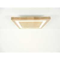 thumb-LED Deckenleuchte Holz Buche  40 x 40 cm-7