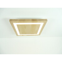 thumb-LED Deckenleuchte Holz Buche  40 x 40 cm-8