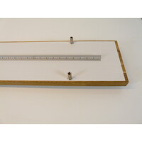 thumb-Wandleuchte 200 cm Eiche mit indirekter Beleuchtung-9