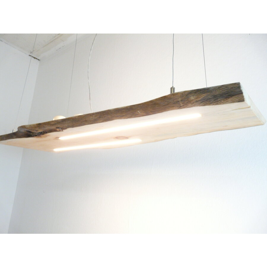 Hängeleuchte Zirbenholz Obeer- + Unterlicht  110 cm-5