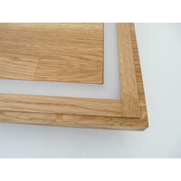 thumb-Deckenleuchte Holz Buche  30 x 30 cm  preisreduziert-6
