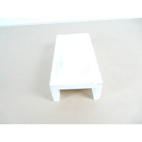 thumb-Wandleuchte Holz Shabby chic weiß-6