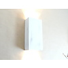Wandleuchte Holz Shabby chic weiß