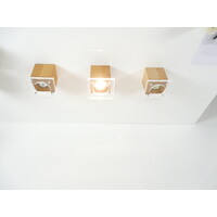 thumb-Deckenleuchte  Buche mit Acrylplatte-7