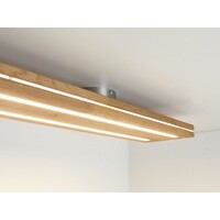 thumb-Sandwich Deckenleuchte Holzlampe  Holz Eiche 100 cm-4