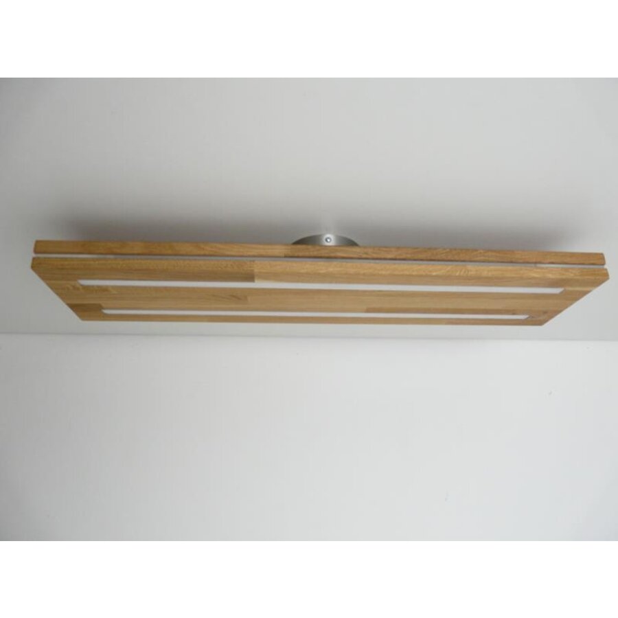 Sandwich Deckenleuchte Holzlampe  Holz Eiche 100 cm-7