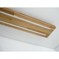 thumb-Sandwich Deckenleuchte Holzlampe  Holz Eiche 100 cm-9
