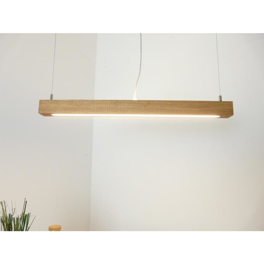 Hängelampe  Eiche  Leimholz100 cm-3