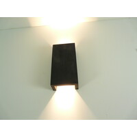 thumb-Wandleuchte Holz schwarz gebeizt-4