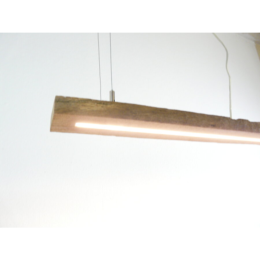 rustikale LED Lampe Hängeleuchte antik Balken-2