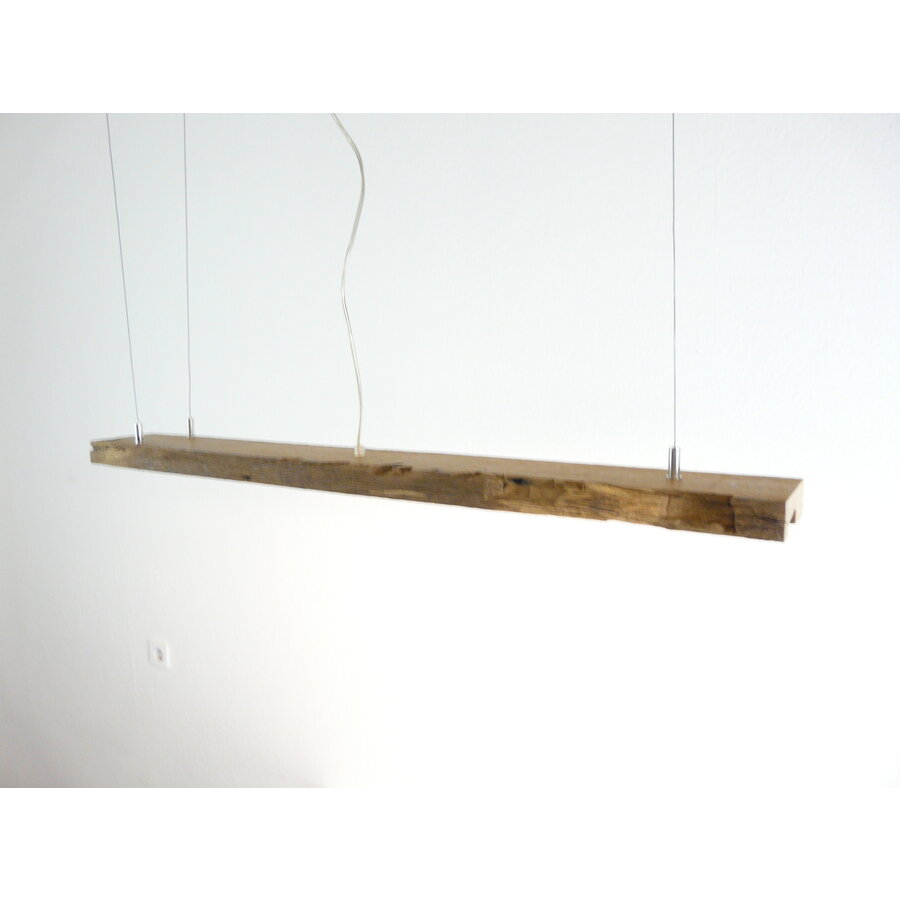 rustikale LED Lampe Hängeleuchte antik Balken-4