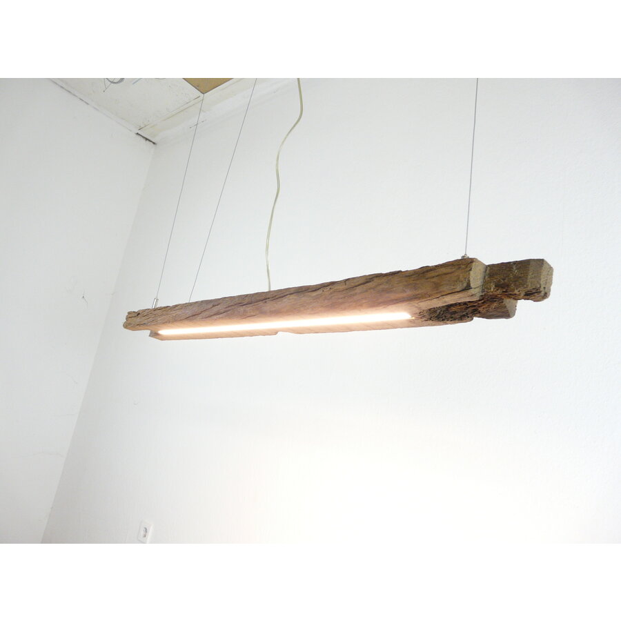 rustikale LED Lampe Hängelampe antik Balken-3