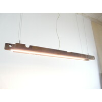thumb-rustikale LED Lampe Hängeleuchte antik Balken-4