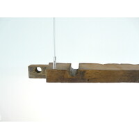 thumb-rustikale LED Lampe Hängeleuchte antik Balken-5