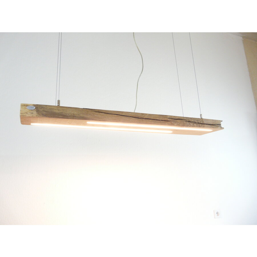 rustikale LED Lampe Hängeleuchte antik Balken-5