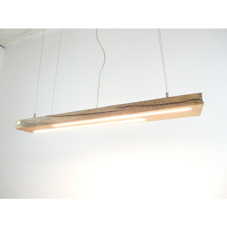 rustikale LED Lampe Hängeleuchte antik Balken-4