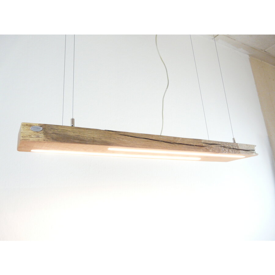 rustikale LED Lampe Hängeleuchte antik Balken-3