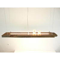 thumb-rustikale LED Lampe Hängeleuchte Antikbalken Holz Eiche-5