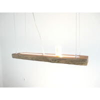 thumb-rustikale LED Lampe Hängeleuchte Antikbalken Holz Eiche-2