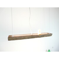 thumb-rustikale LED Lampe Hängeleuchte Antikbalken Holz Eiche-3