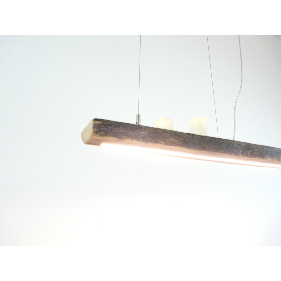 rustikale LED Hängelampe antik Balken-3