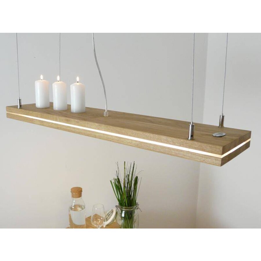 Hängelampe "Sandwich" Eiche 120 cm-3