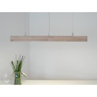 thumb-Hängelampe Massivholz  Buche 100 cm-2