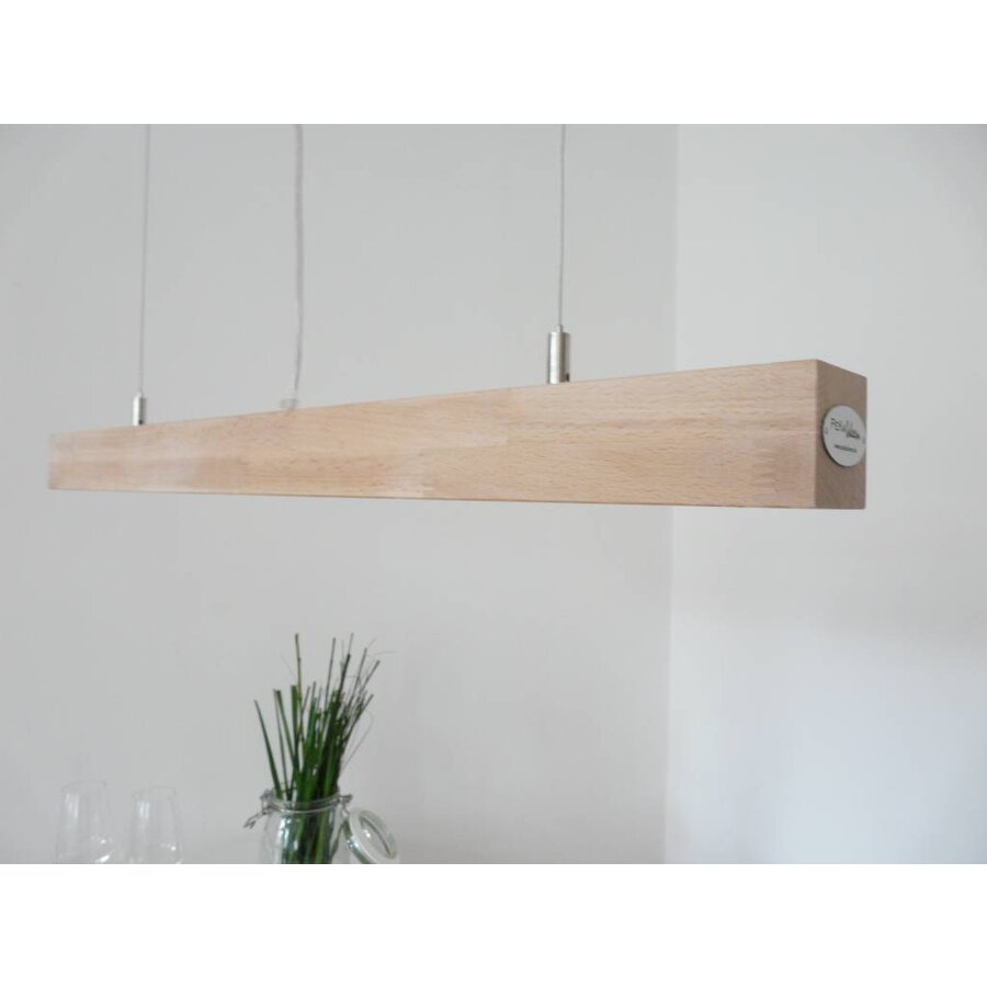 Hängelampe Massivholz  Buche 100 cm-5