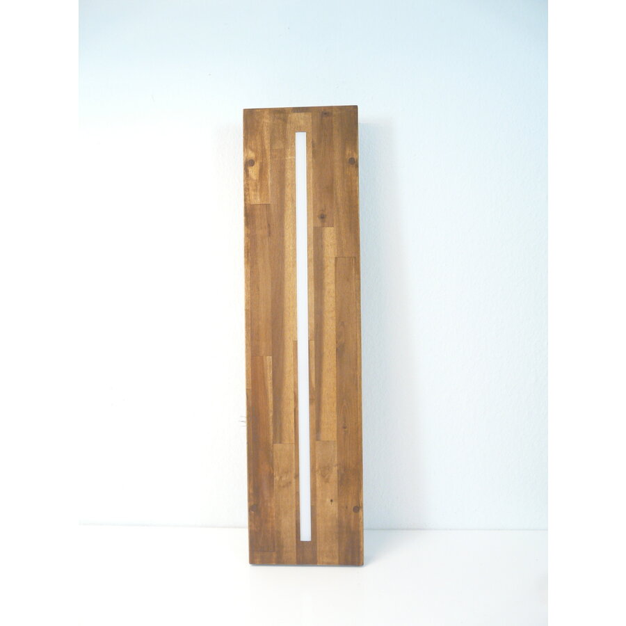 Hängelampe "Sandwich" Akazie  120 cm Ober Unterlicht-6