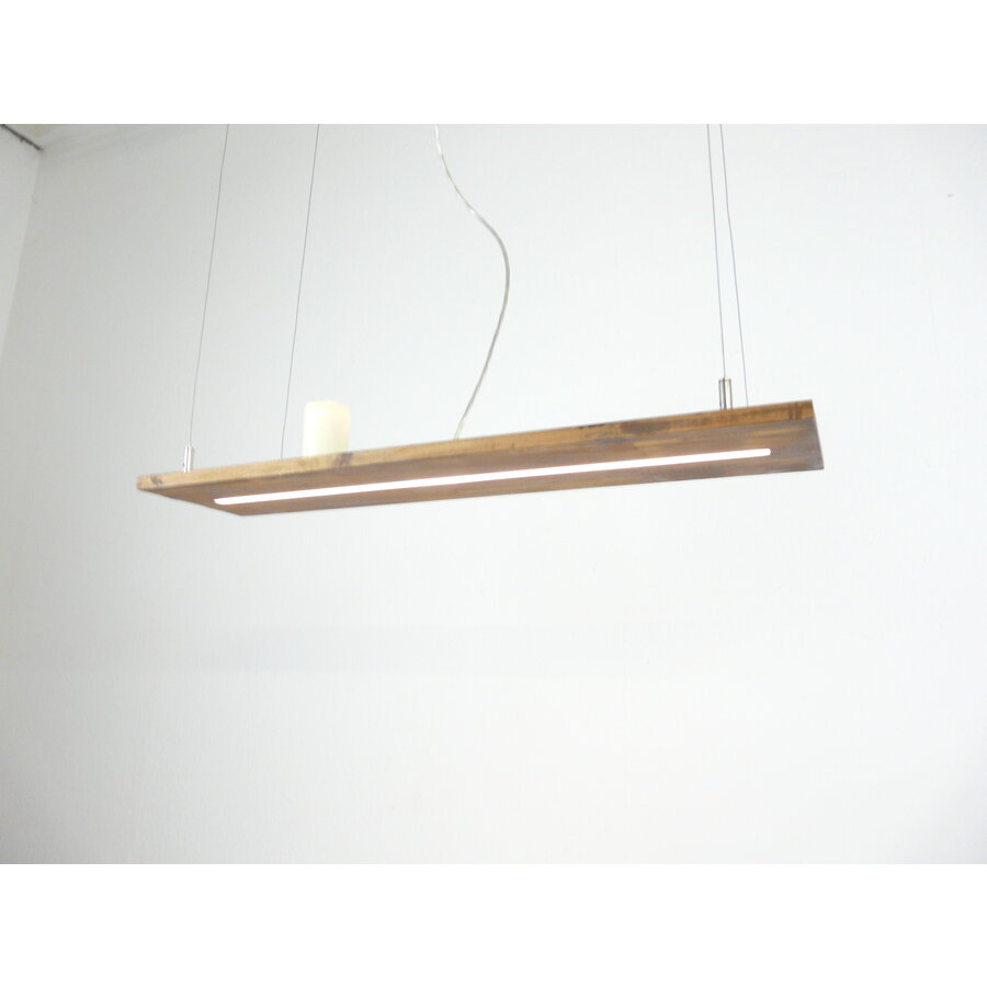 Leuchte 160 cm Akazienholz-3