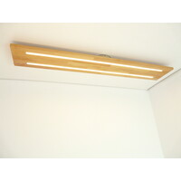 thumb-Deckenleuchte Holz Buche 100 cm-1