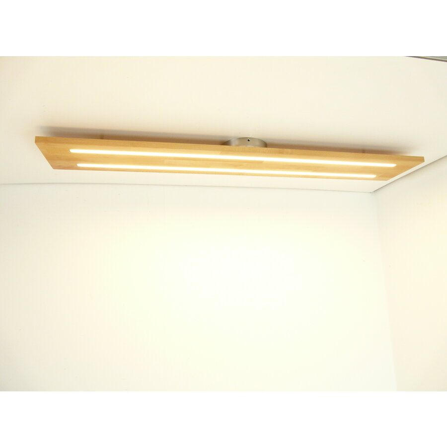 Deckenleuchte Holz Buche 100 cm-3