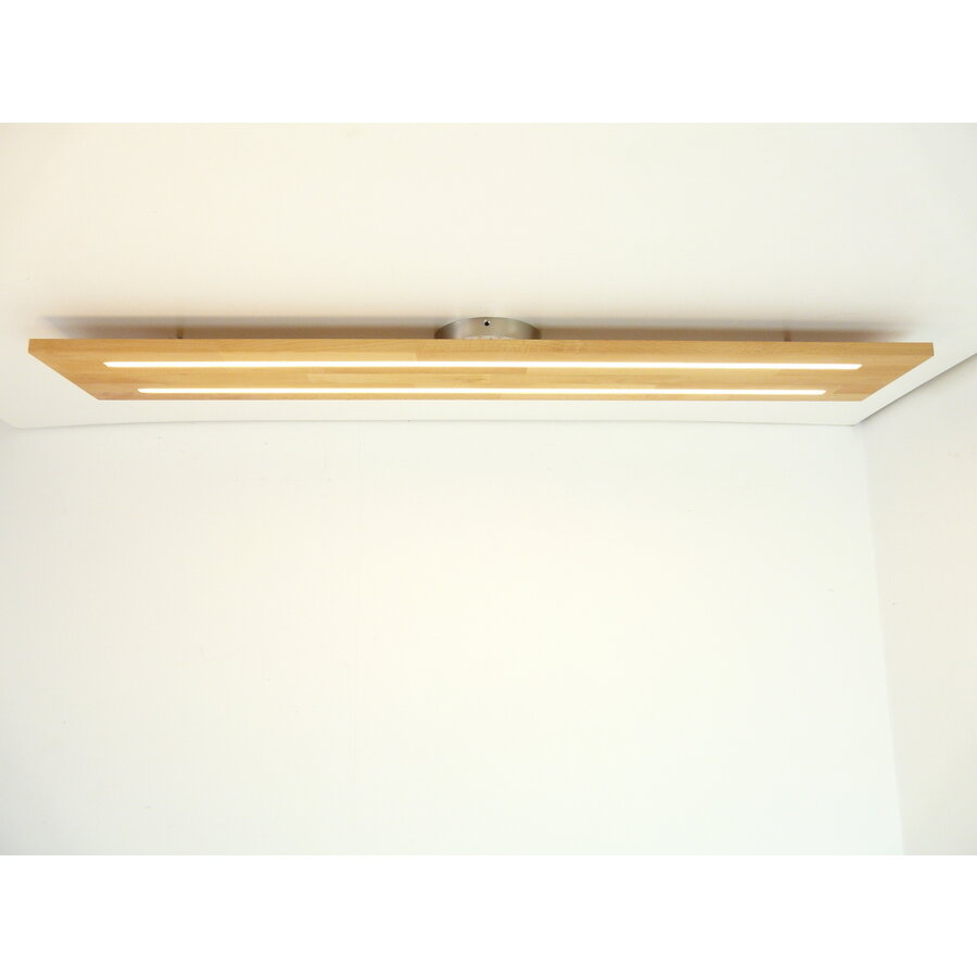 Deckenleuchte Holz Buche 100 cm-4