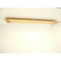thumb-Deckenleuchte Holz Buche 120 cm-3