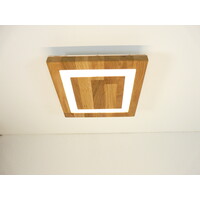 thumb-Sandwich Deckenleuchte Holz Eiche geölt  30 cm-2