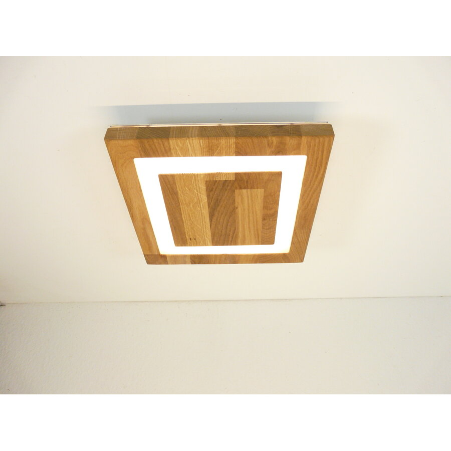 Sandwich Deckenleuchte Holz Eiche geölt  30 cm-2
