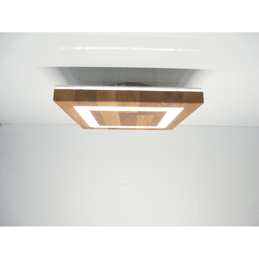 Sandwich Deckenleuchte Holz Eiche geölt  30 cm-4