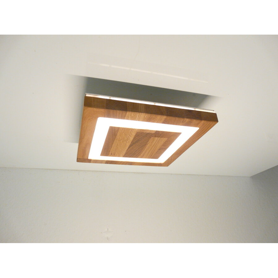 Sandwich Deckenleuchte Holz Eiche geölt  30 cm-5