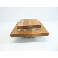 thumb-neu - Wandleuchte Holz Eiche geölt-7