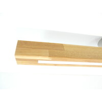 thumb-Deckenleuchte Holzlampe  Holz Eiche 80 cm-3