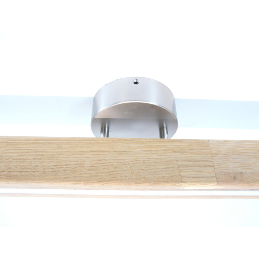 Deckenleuchte Holzlampe  Holz Eiche 80 cm-4