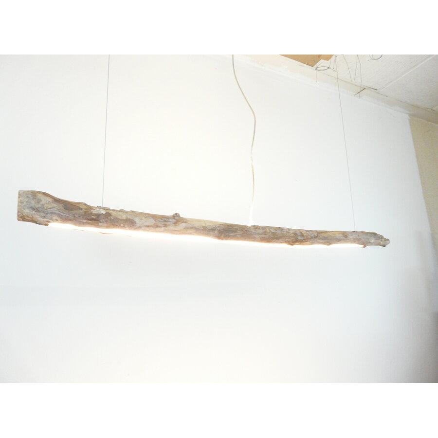 Schwemmholz Treibholz Hängeleuchte mit Ober- und Unterlicht-4