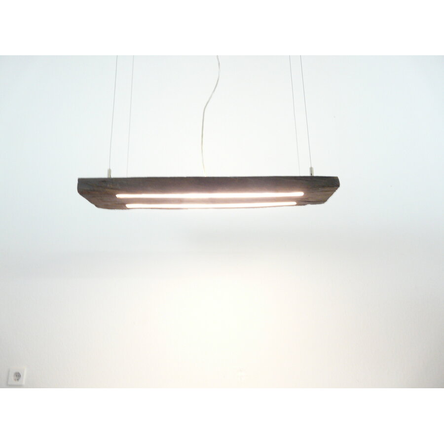 rustikale LED Lampe Hängeleuchte antik Balken-5