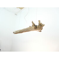 thumb-interessane Schwemmholz Treibholz Hängeleuchte mit Ober- und Unterlicht-3