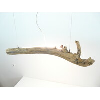 thumb-interessane Schwemmholz Treibholz Hängeleuchte mit Ober- und Unterlicht-6