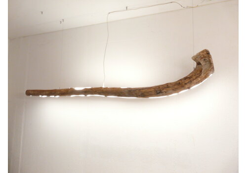  interessante große Treibholz Hängeleuchte 