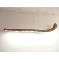 thumb-interessante großeTreibholz Hängeleuchte-8